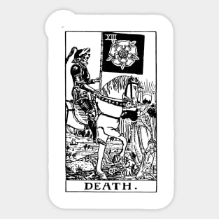 Tarot Card - Death Sticker